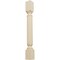 Ekena Millwork 3 3/4"W x 3 3/4"D x 35 1/2"H Raymond Reeded Cabinet Column, Rubberwood COL03X03X35RARW - alternate 1